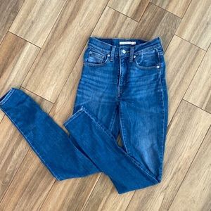 Levi Strauss & Co Mile High Super Skinny jean